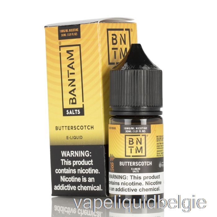 Vape Vloeibare Butterscotch-zouten - Krielvape - 30 Ml 36 Mg